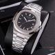Knockoff Patek Philippe Nautilus 40mm Watches Gray Face Stainless Steel (4)_th.jpg